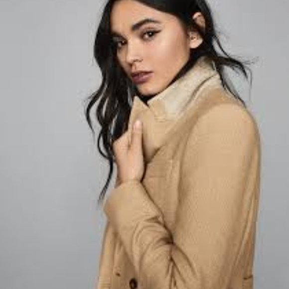 Nwt Reiss Erin Wool Blend Coat 